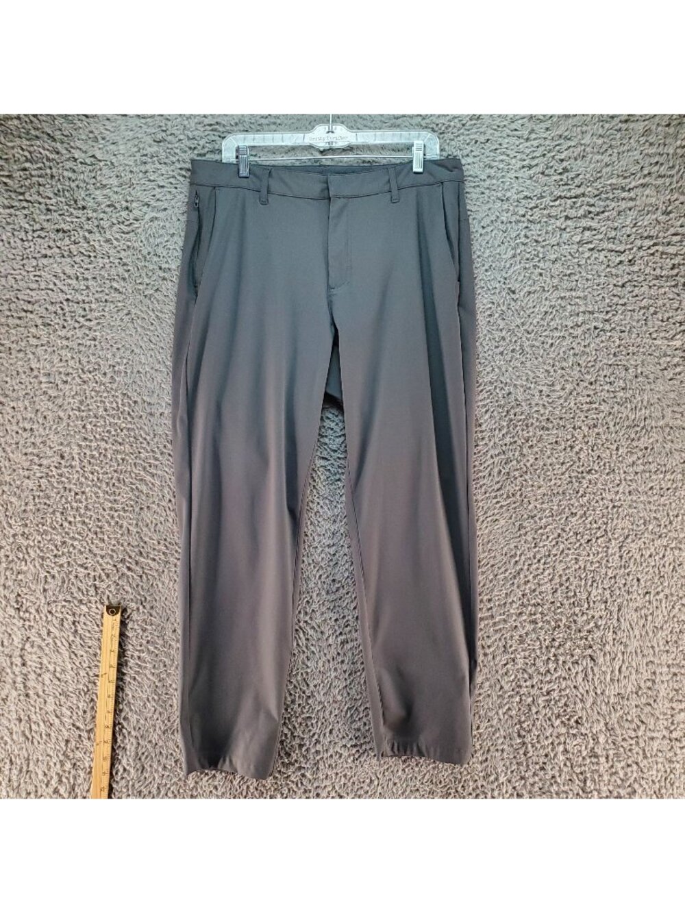 Fabletics Pants Mens 34x32 Gray Polyester Lightweight Track Athletic